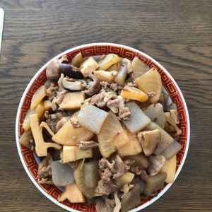 ご飯が何杯でもいけちゃう！絶品！大根と豚肉の煮物